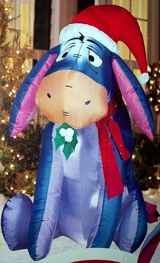 Winnie the Pooh Eeyore 3 Ft. Christmas Airblown Inflatable Amazon.co