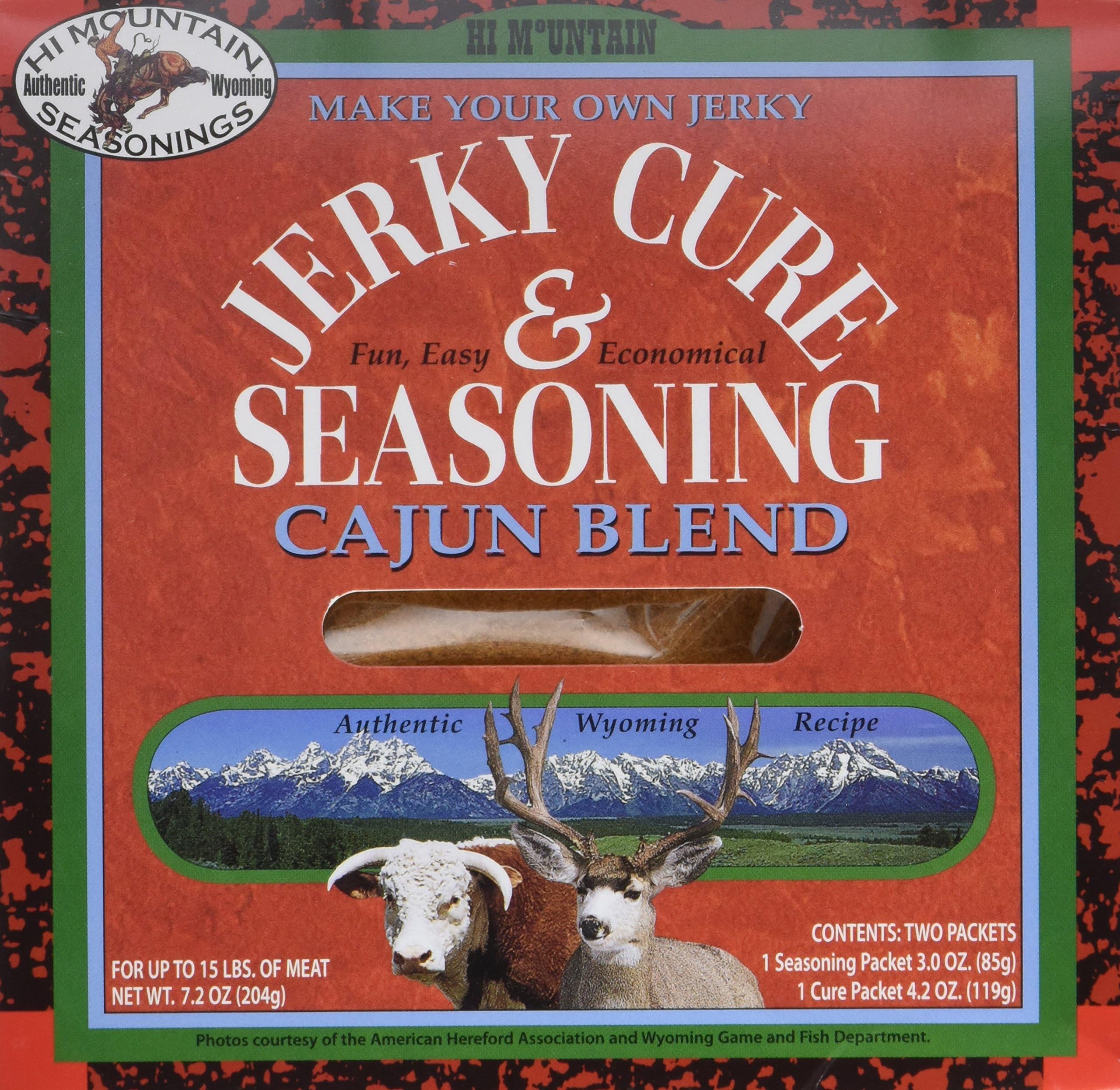 Hi Mountain Cajun Blend Jerky Cure and Seasoning
