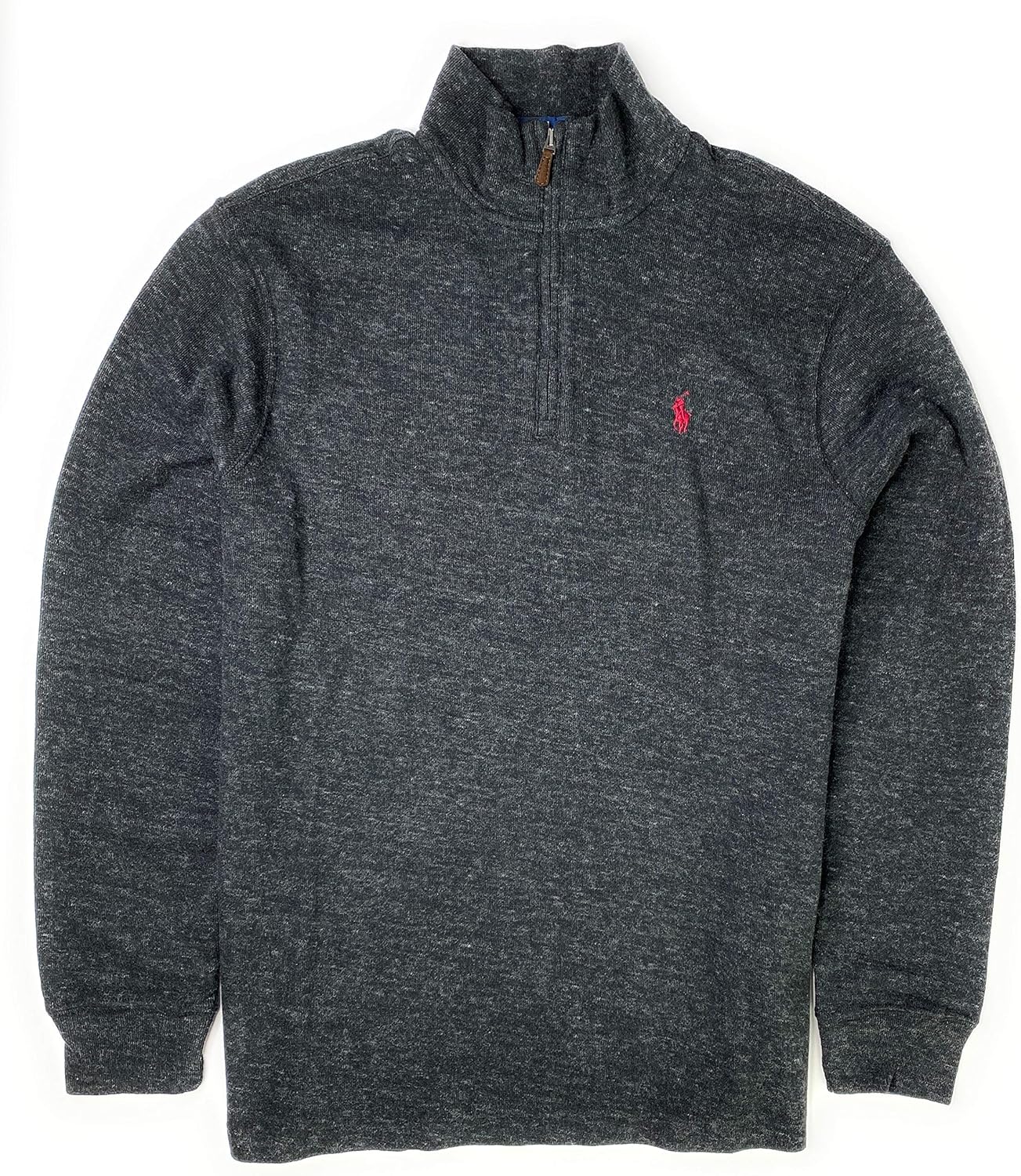 Polo Ralph Lauren Men's Big and Tall Estate Rib Half-Zip Pullover sweatshirt: Clothing