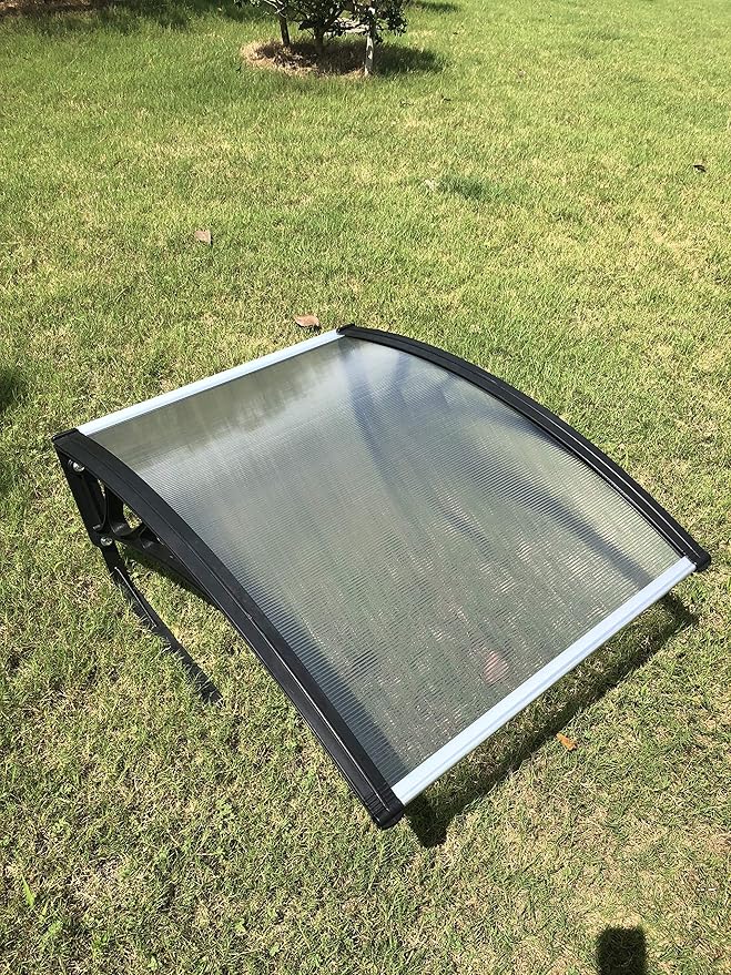 Mctech Carport Fur Mahroboter Garage Fur Rasenmaher Roboter Polycarbonat Regenschutz Sonnenschutz Pultvordach Dach Hausturvordach Amazon De Baumarkt