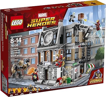 LEGO Marvel Super Heroes Avengers: Infinity War Sanctum Sanctorum Showdown 76108 Kit de construcción (1004 piezas): Amazon.es: Juguetes y juegos