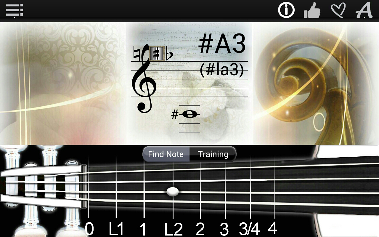 Viola Notes Finder
