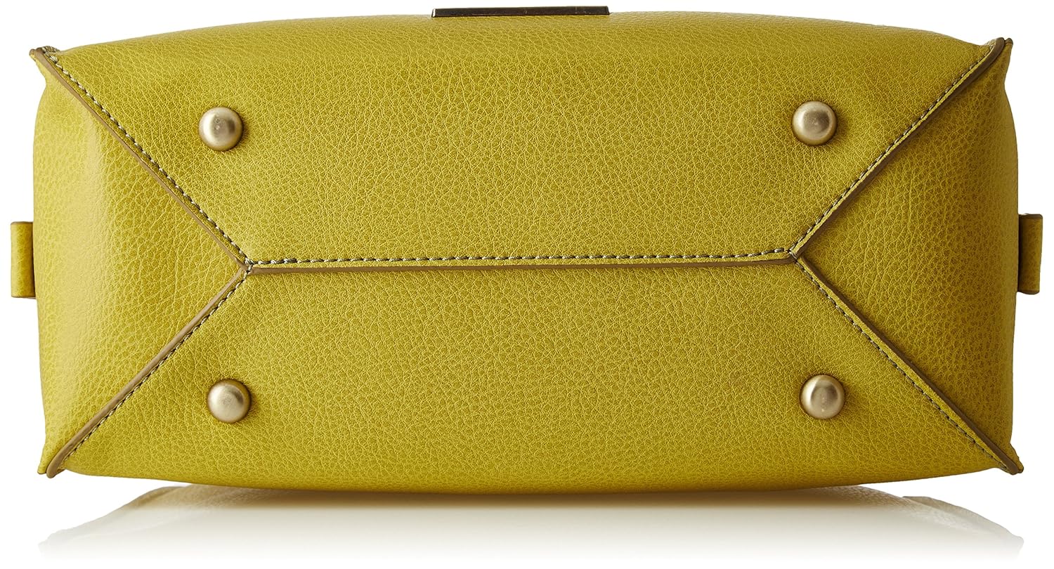 caprese bruno women's satchel (lime) ()