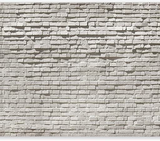 Avoir Images Murando Papier Peint Intisse Brique Optique 400x280 Cm Decoration dernière par