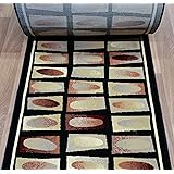 Red white and black area rugs