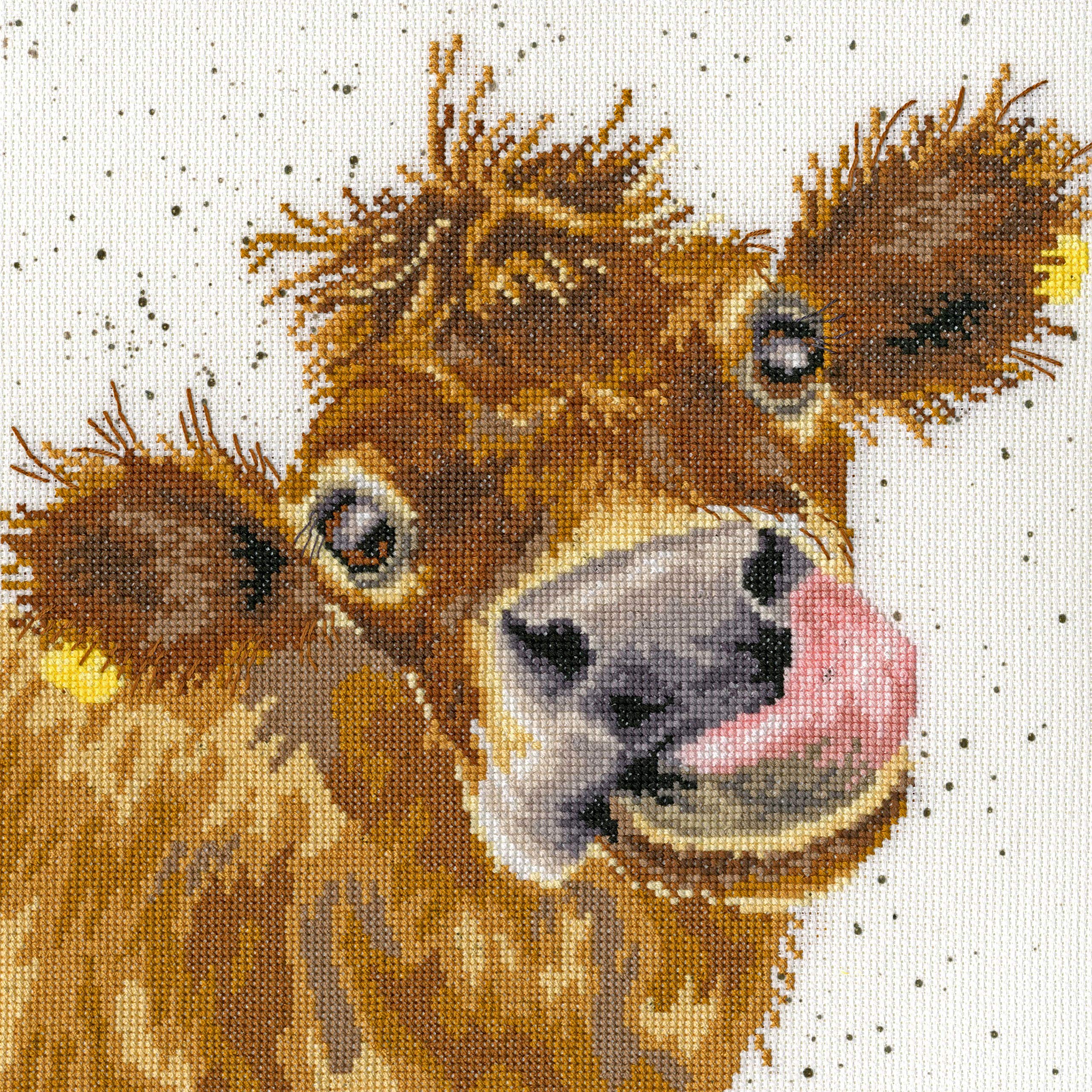 Bothy Threads Cross Stitch Kit - Wrendale Designs - Moo