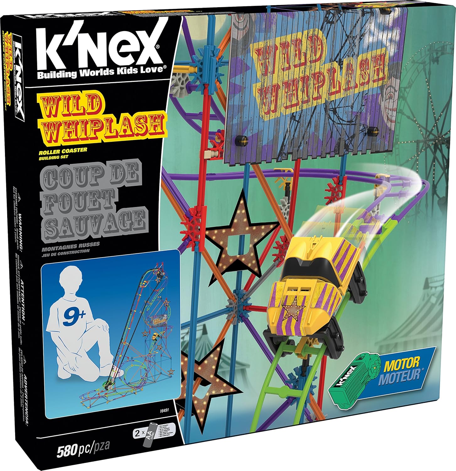 Best K’nex Thrill Rides  Clock Work Roller Coaster Building Set