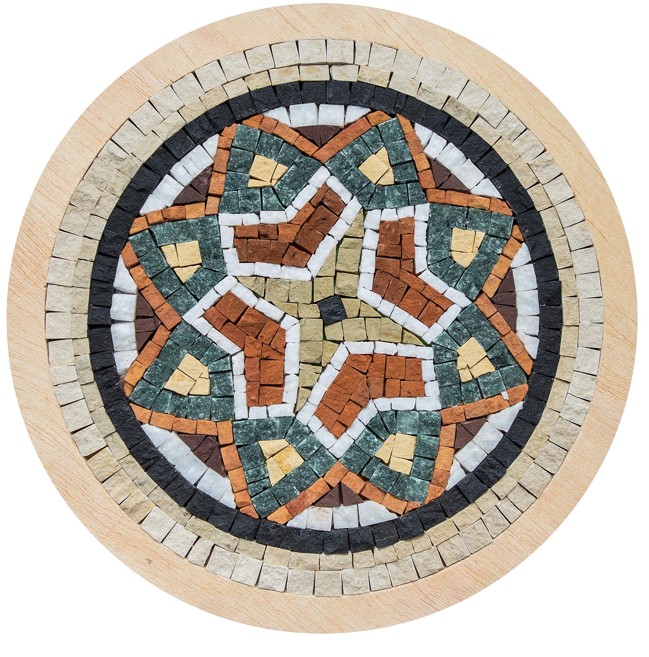 Trois petits points Mosaic 6192459602769 3-Circle Medallion Box - Universal