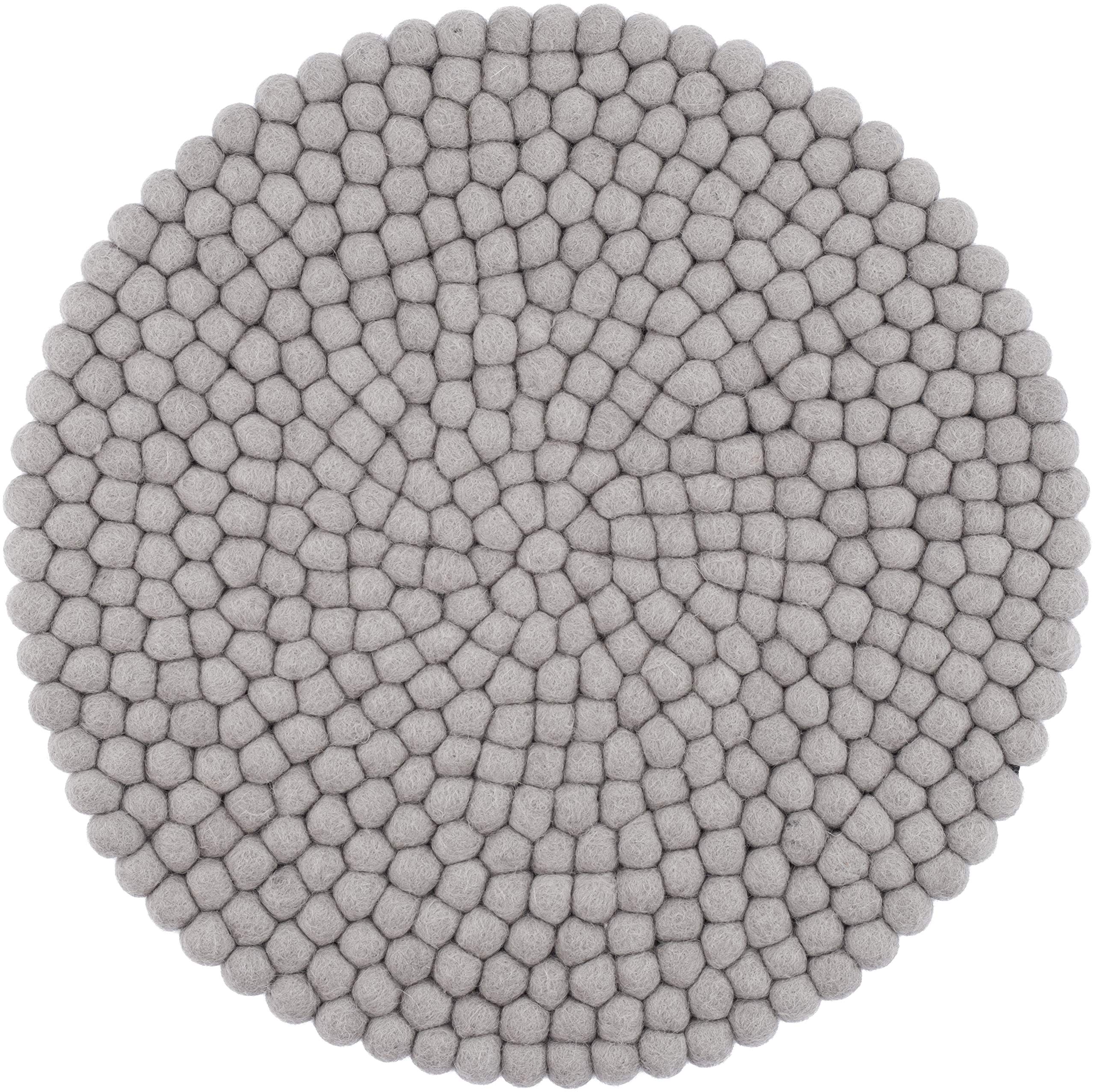 myfelt Seat Cover, Felt, lightgrey, 36 cm