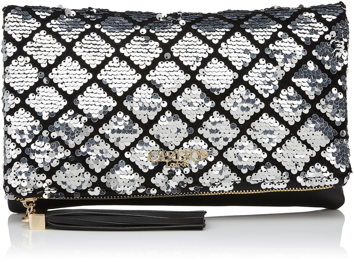 carlton london women's clutch (offwhite)