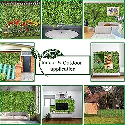 ODTORY Artificial Plant Wall Roll: 4FT X10FT