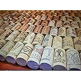 Premium Recycled Corks, Natural Wine Corks From Around the Us - 250 Count