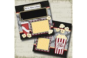EZSCRAPBOOKS QUICK PAGES Now Showing - Premade Scrapbook Pages - EZ Layout 2505