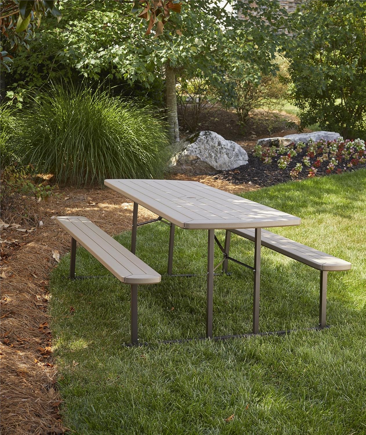 Best Cosco Products Centerfold Folding Table 4-Feet