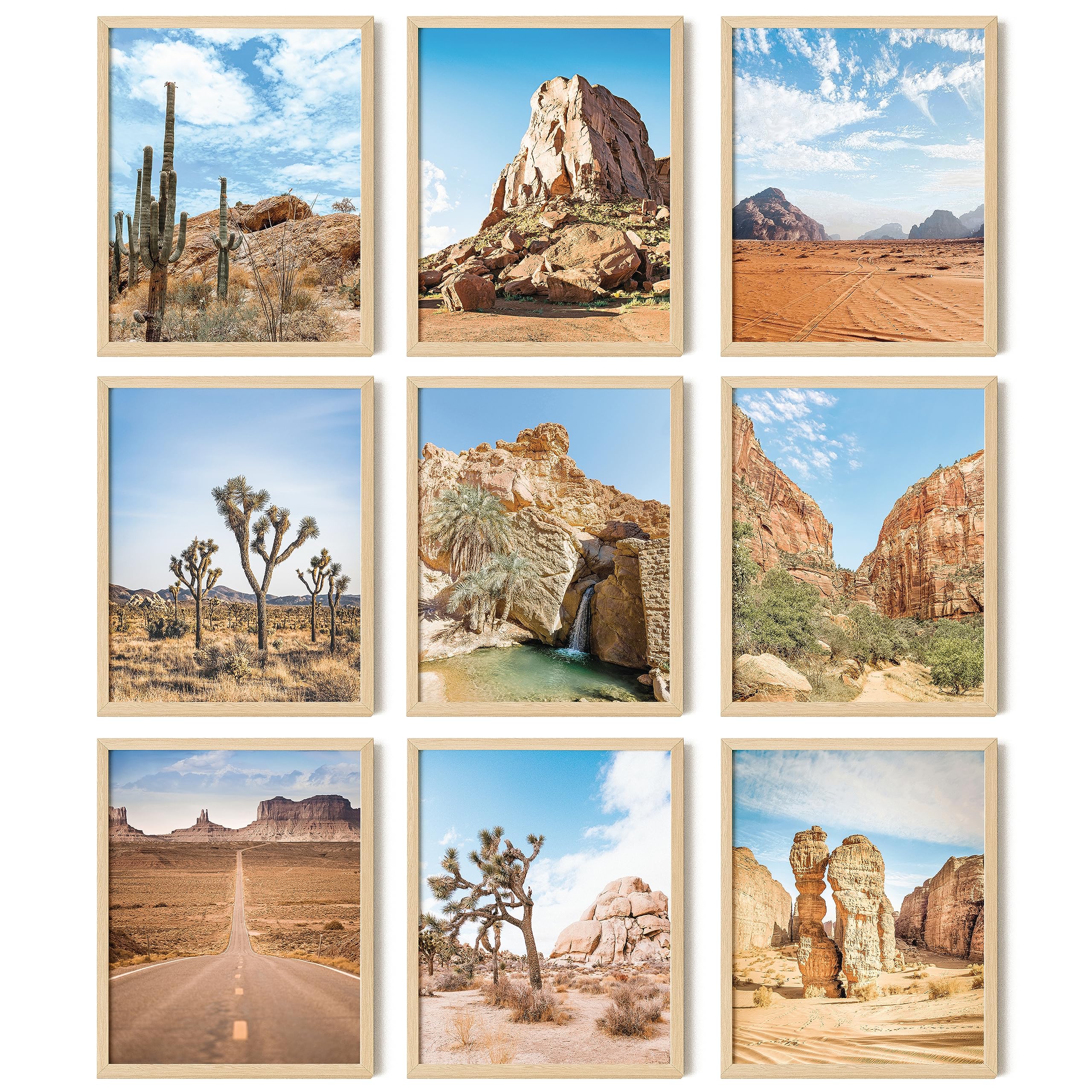 Photo 1 of 97 Decor Cactus Wall Art Decor - Desert Landscape Art Print, Cactus Poster Desert Decor, Artwork Arizona Picture, Succulent Joshua Tree Photo for Home Bedroom Decoration (8x10 UNFRAMED)