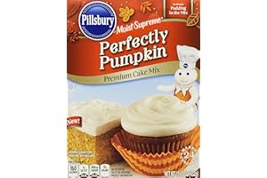 Pillsbury Moist Supreme Perfectly Pumpkin Premium Cake Mix, 15.25 Ounce
