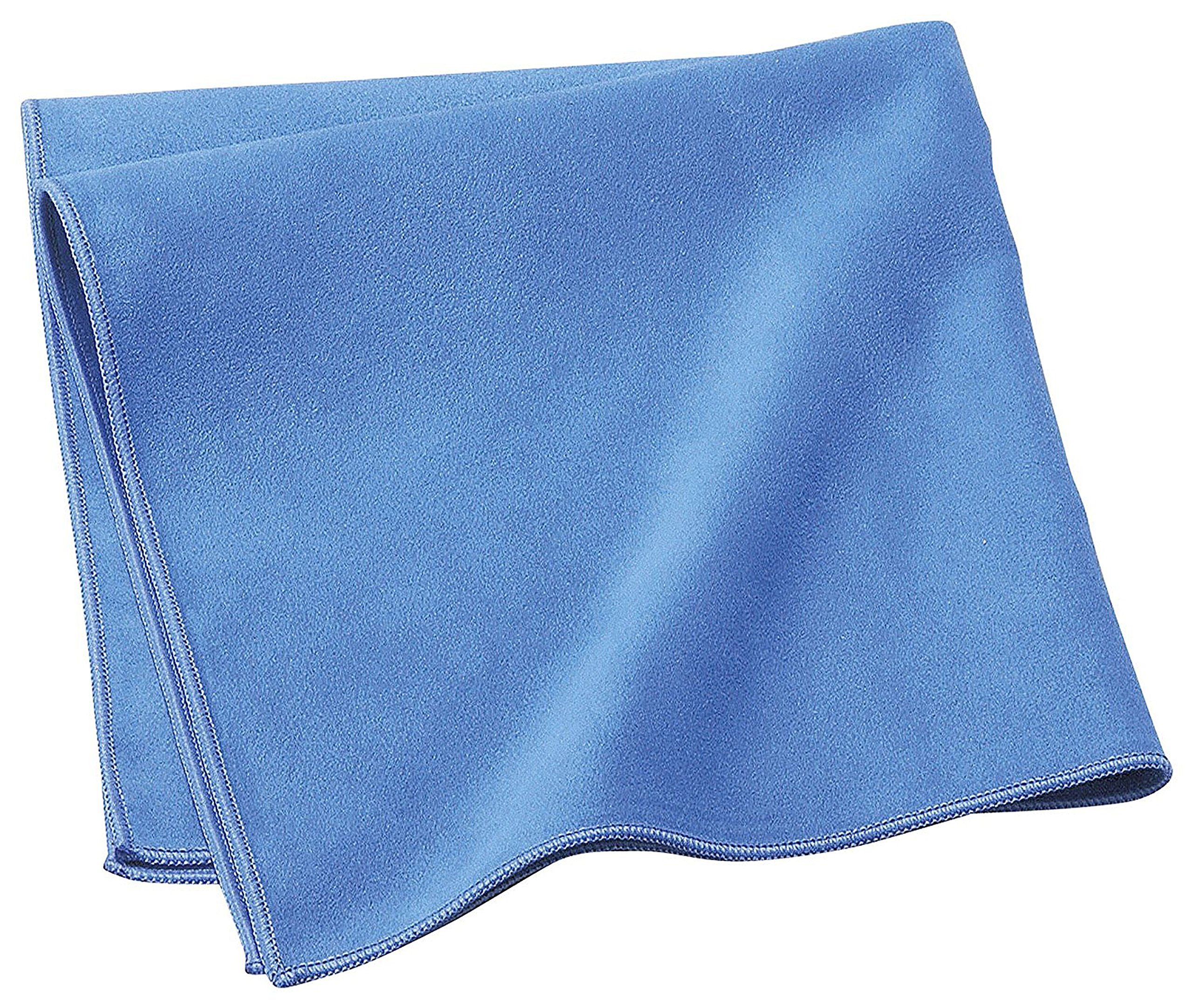 業務用 大判 厚手 ソフト スエード クリーニング クロス スーパークリン DX 40×40cm ブルー ( メガネ ガラス 洗車 液晶 スマホ レンズ 等に) 3085-01商品画像