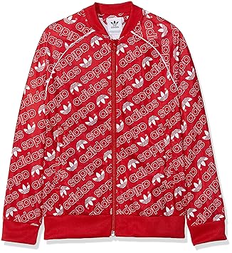 sudaderas adidas niño rojas