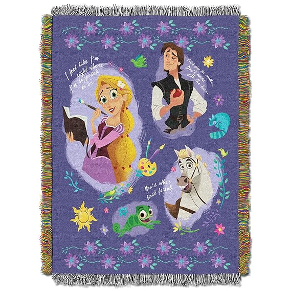 Home Blankets Multi Color Disneys Cinderella 48 x 60 A Night to Sparkle