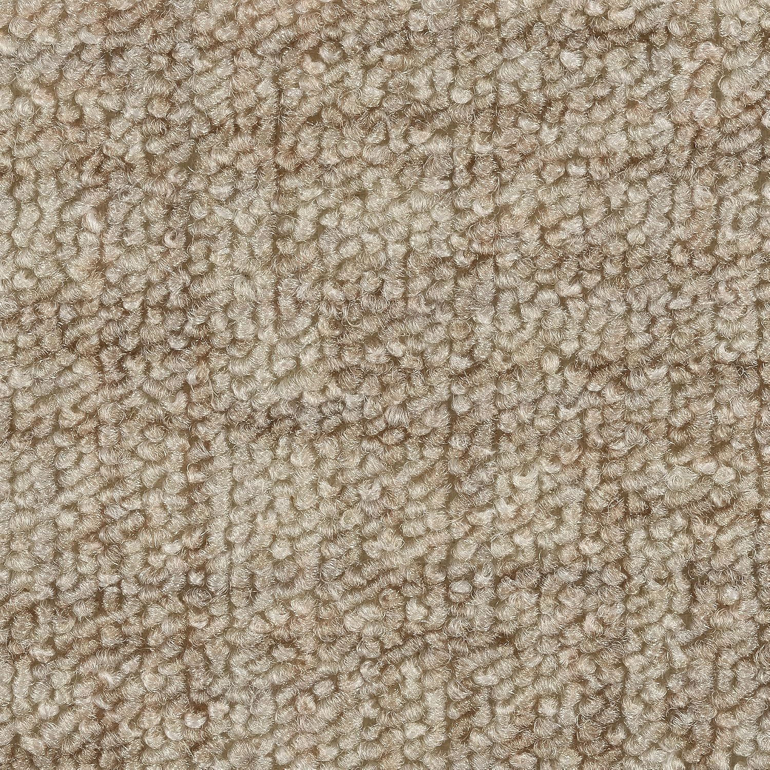Teppichboden Auslegware Meterware Schlinge Gemustert Beige 400 Cm