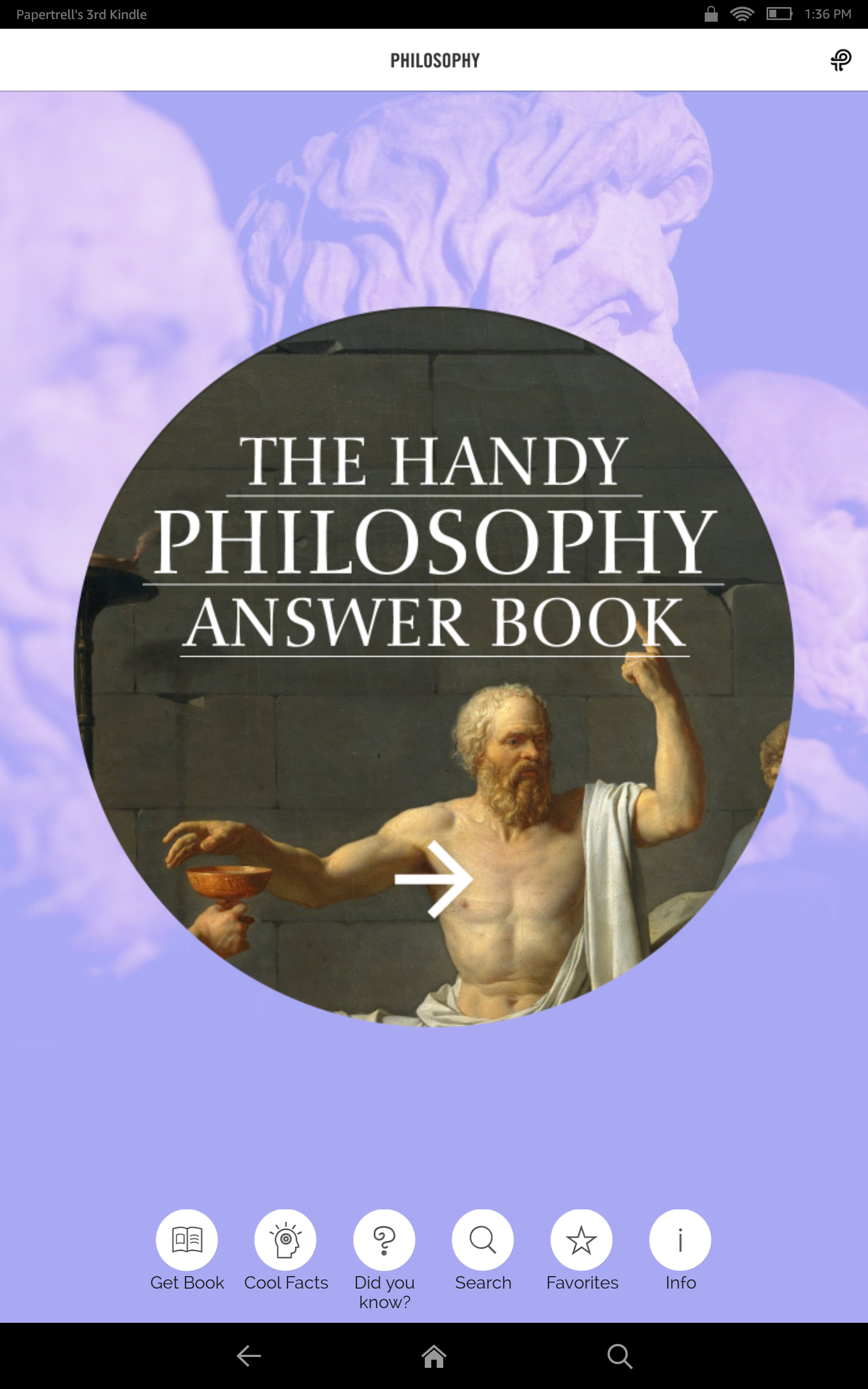 The Handy Philosophy Answer Book