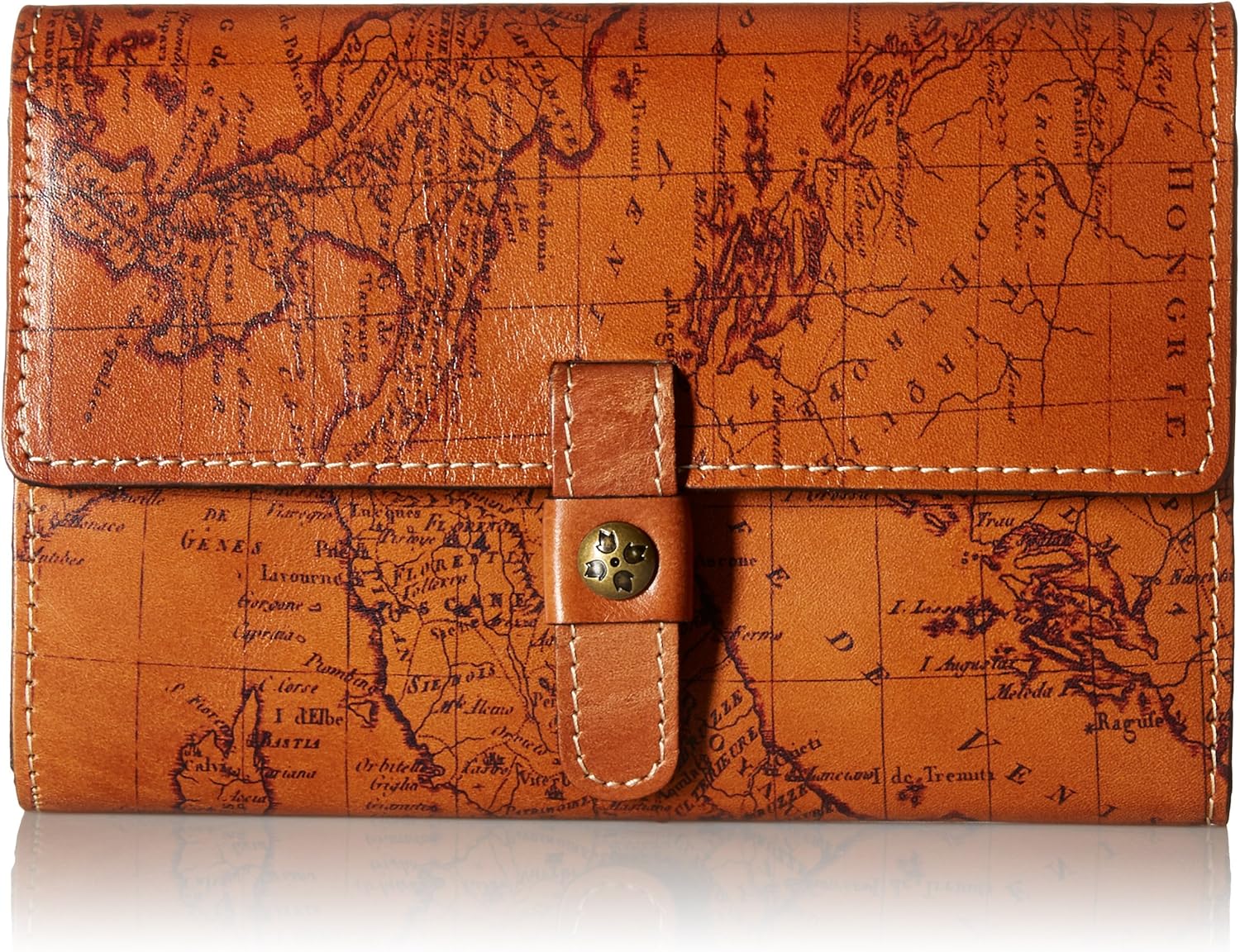 Patricia Nash Women's Colli Wallet, Signature Map, One Size