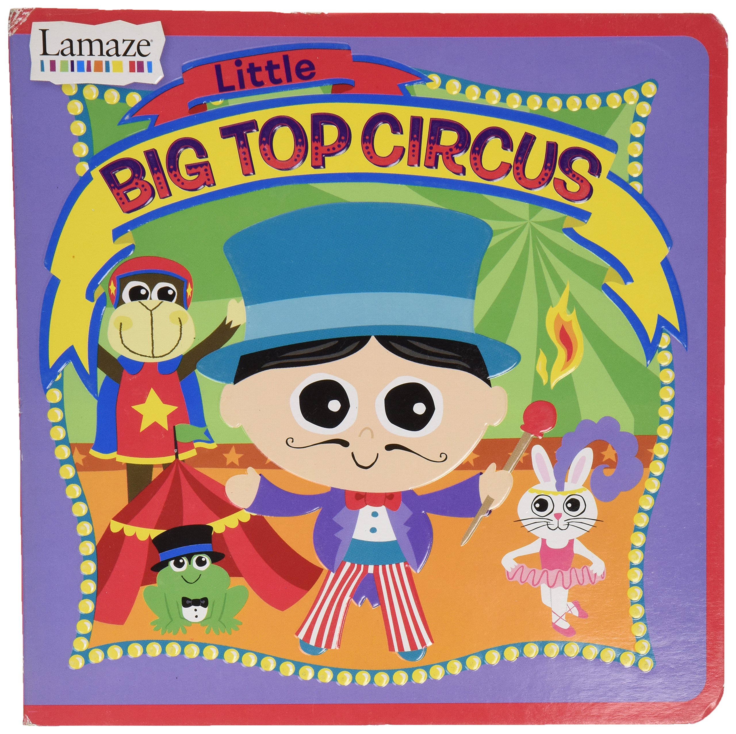 Lamaze Little Big Circus Board Book