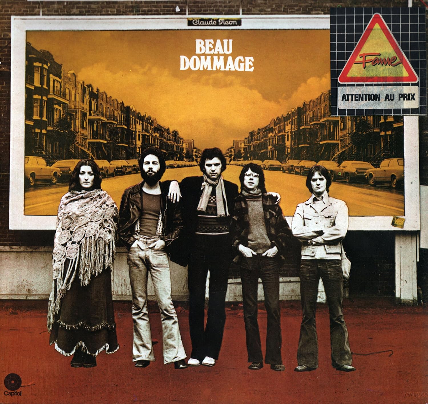 Beau Dommage Réédition 1985 Capitol / Pathé Marconi / EMI 1818431