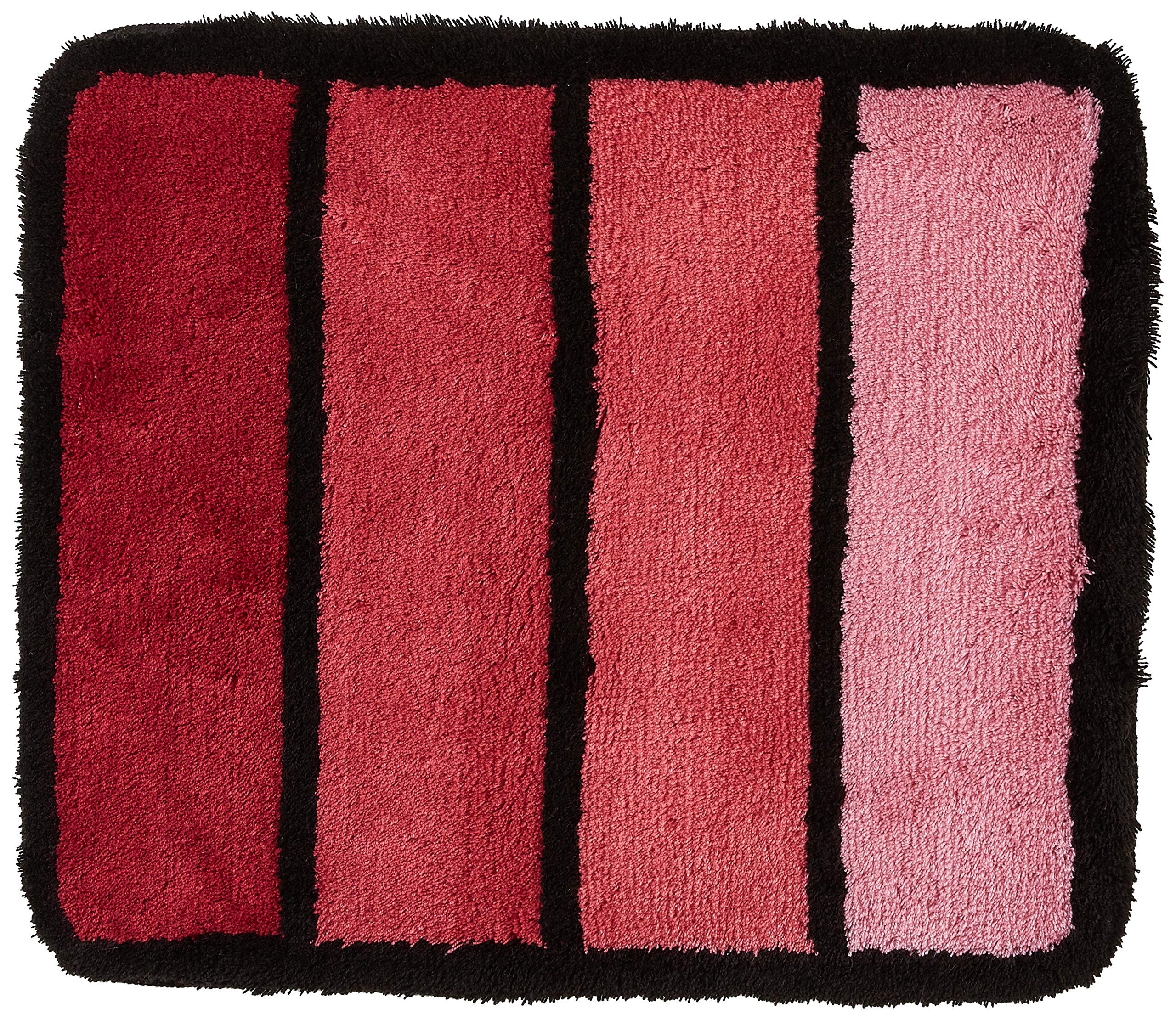 Spirella Textile Rug Mirage Berry 55 x 65 1213409, White, Standard