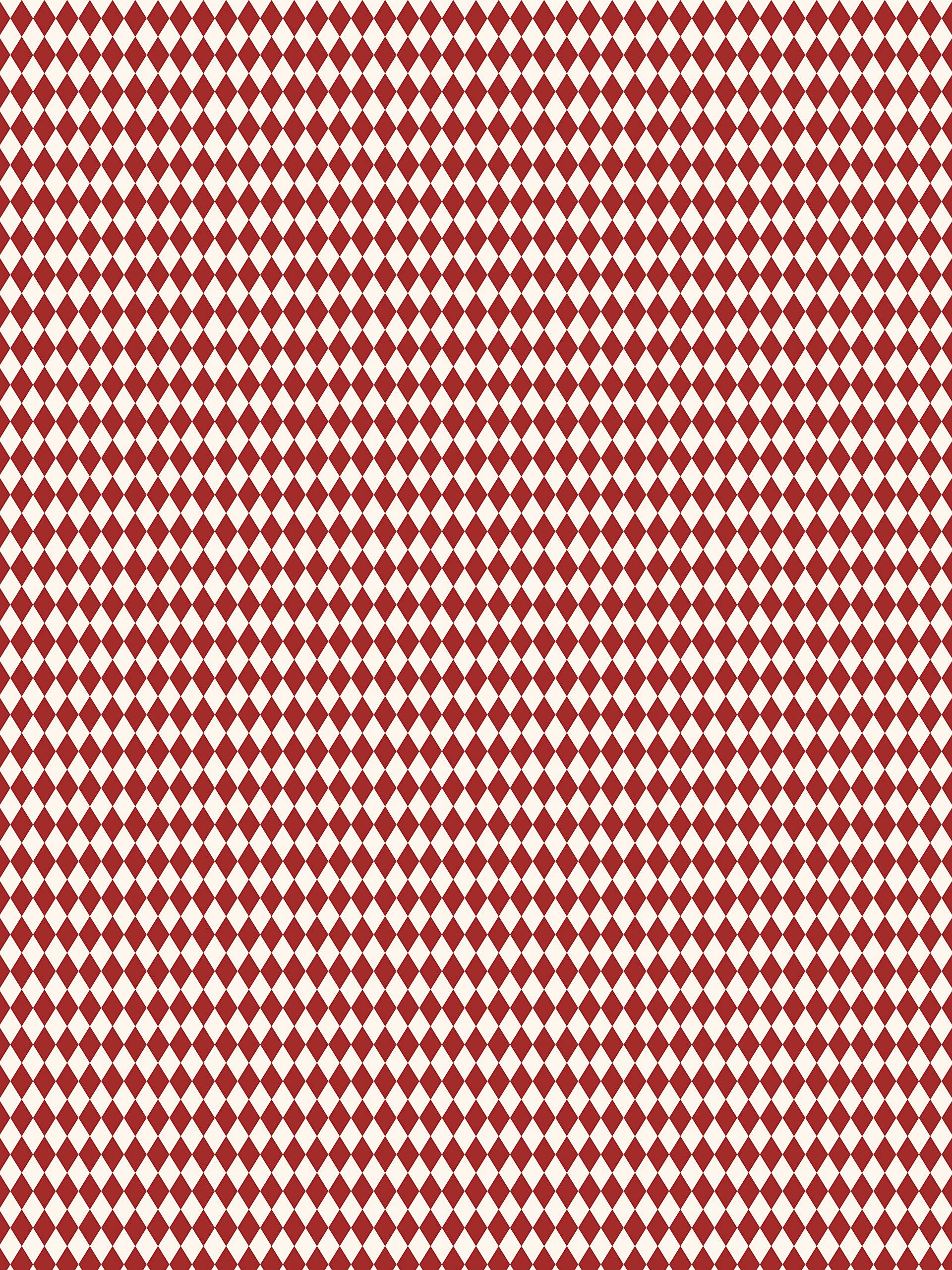 Décopatch FDA738O - One Pack of 20 sheets 30x40 cm - Small red diamonds - DIY - Customisable Décor - Completely Personalise - Creative + Leisure Activity