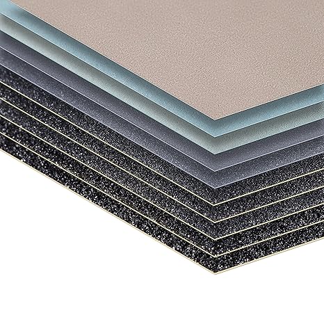 30 Blatt Schleifpapier Sortiment 210 x 110 mm P5000 P3000 P2000 P1000 P800 Nass und Trocken Sandpapier