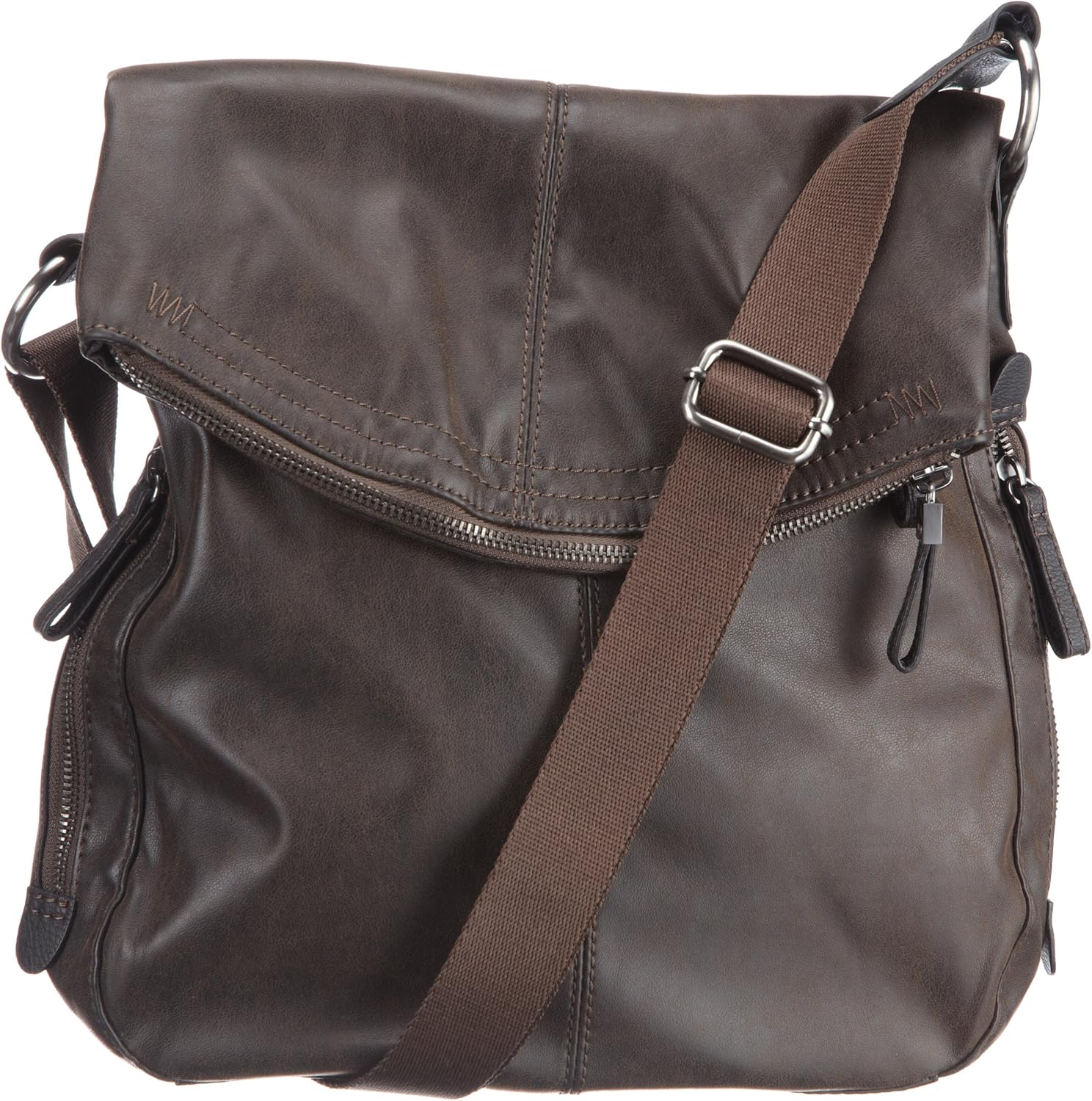 ESPRIT Tasche F15040, Damen Umhängetaschen, Braun (Chocolate Brown 250), 29x29x8 cm (B x H x T