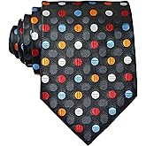 Geotae Zerun New Classic Men's Polka Dots Silk Tie Necktie …