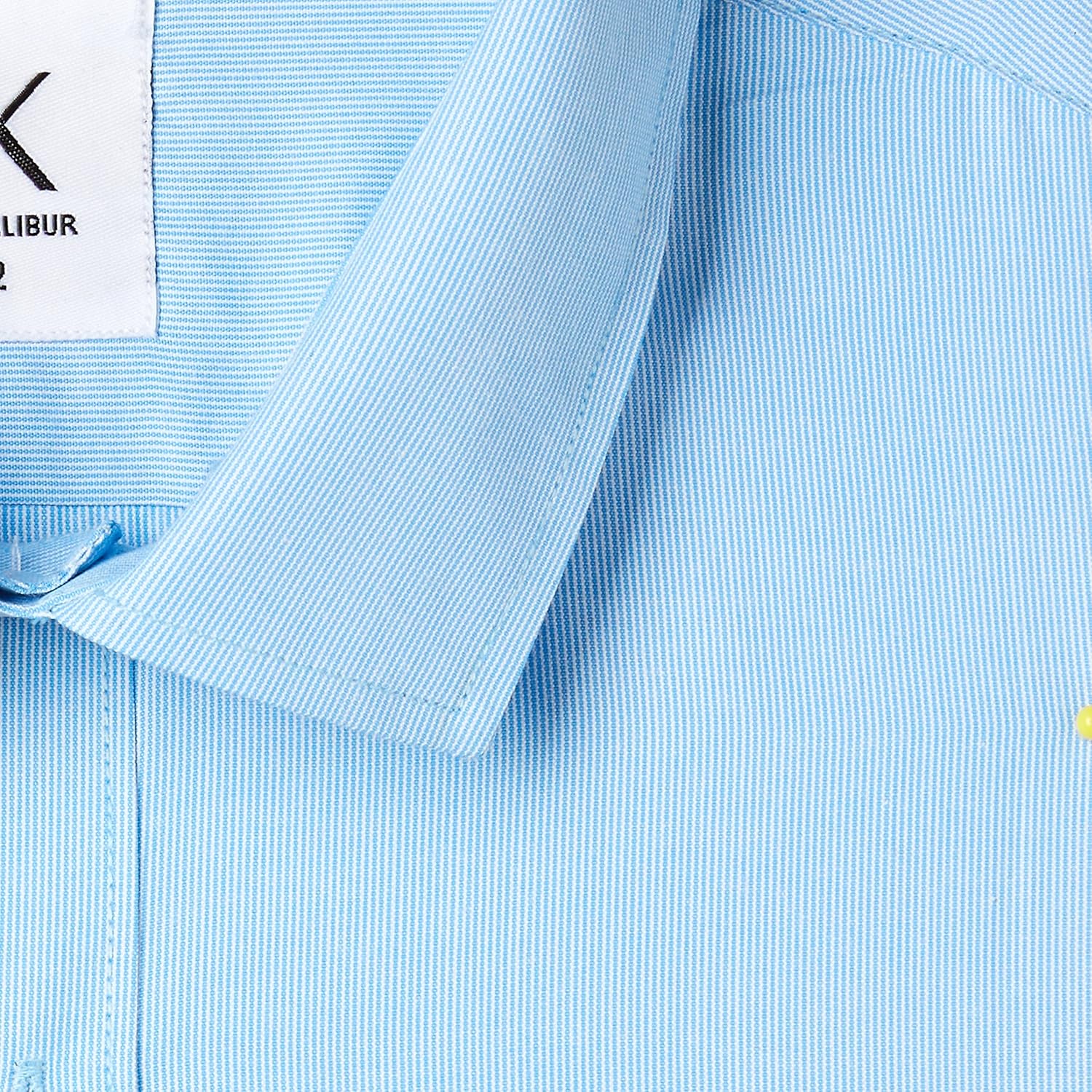 ex by excalibur men's solid regular fit formal shirt (pack of 2)