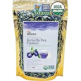 Incas 100% USDA Organic Butterfly Pea Flower Tea 4.41 oz (125 g) Non GMO Verified Dried Butterfly Pea Flowers Caffeine Free G