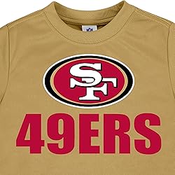 Gerber Unisex Baby NFL 3 Pack Short Sleeve Fan Tee