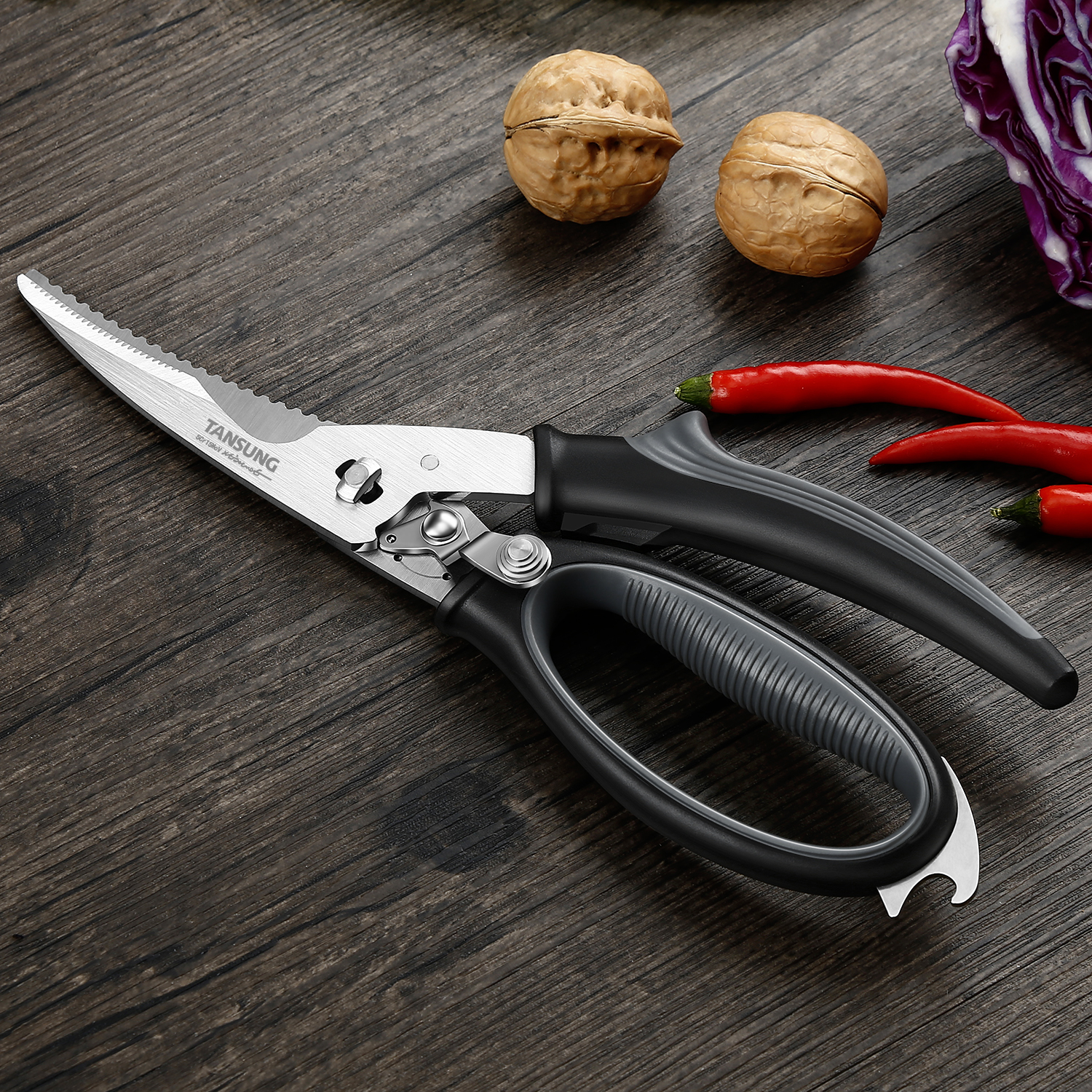 6 TANSUNG+Come+Apart+Scissors+Stainless+Vegetables
