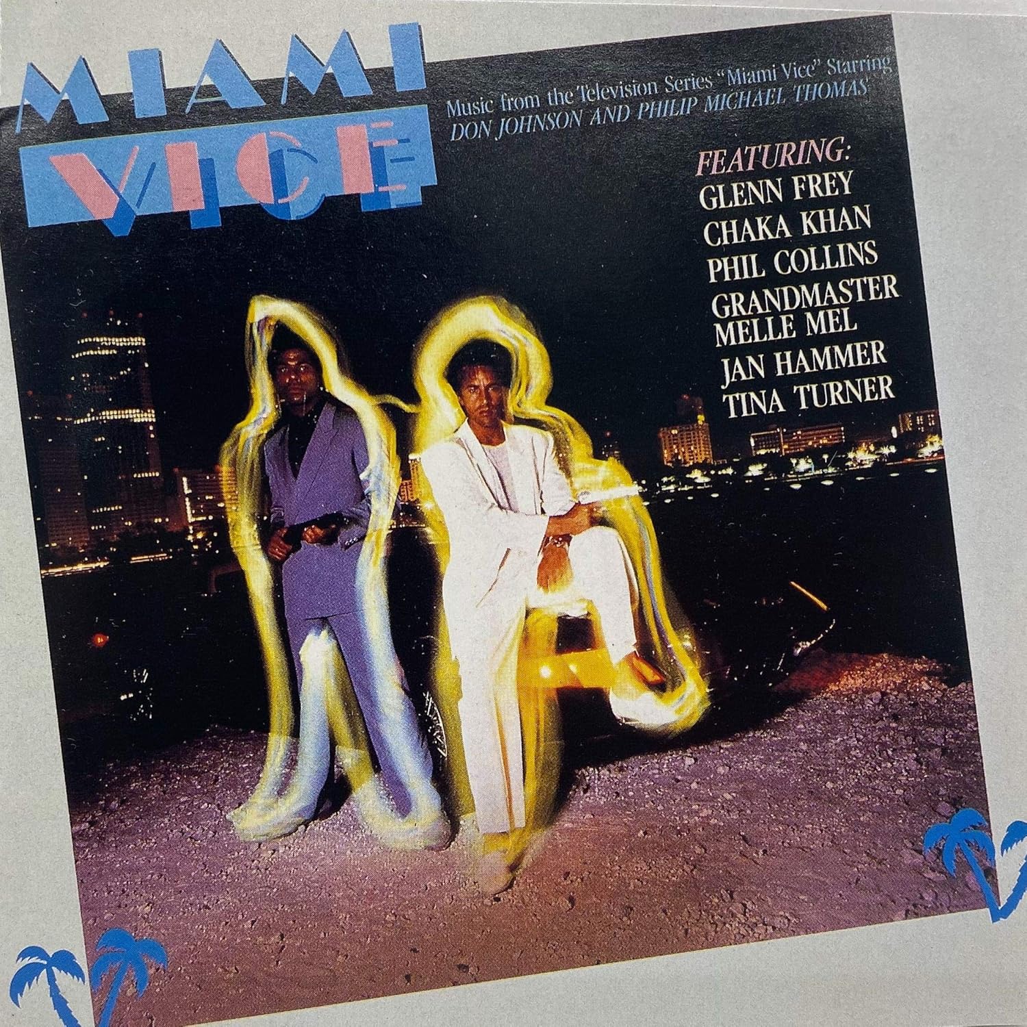 Amazon マイアミ バイス オリジナル サウンドトラック ヤン ハマー グレン フライ チャカ カーン フィル コリンズ グランドマスター メリー メル ティナ ターナー ヤン ハマー ソウル R B 音楽