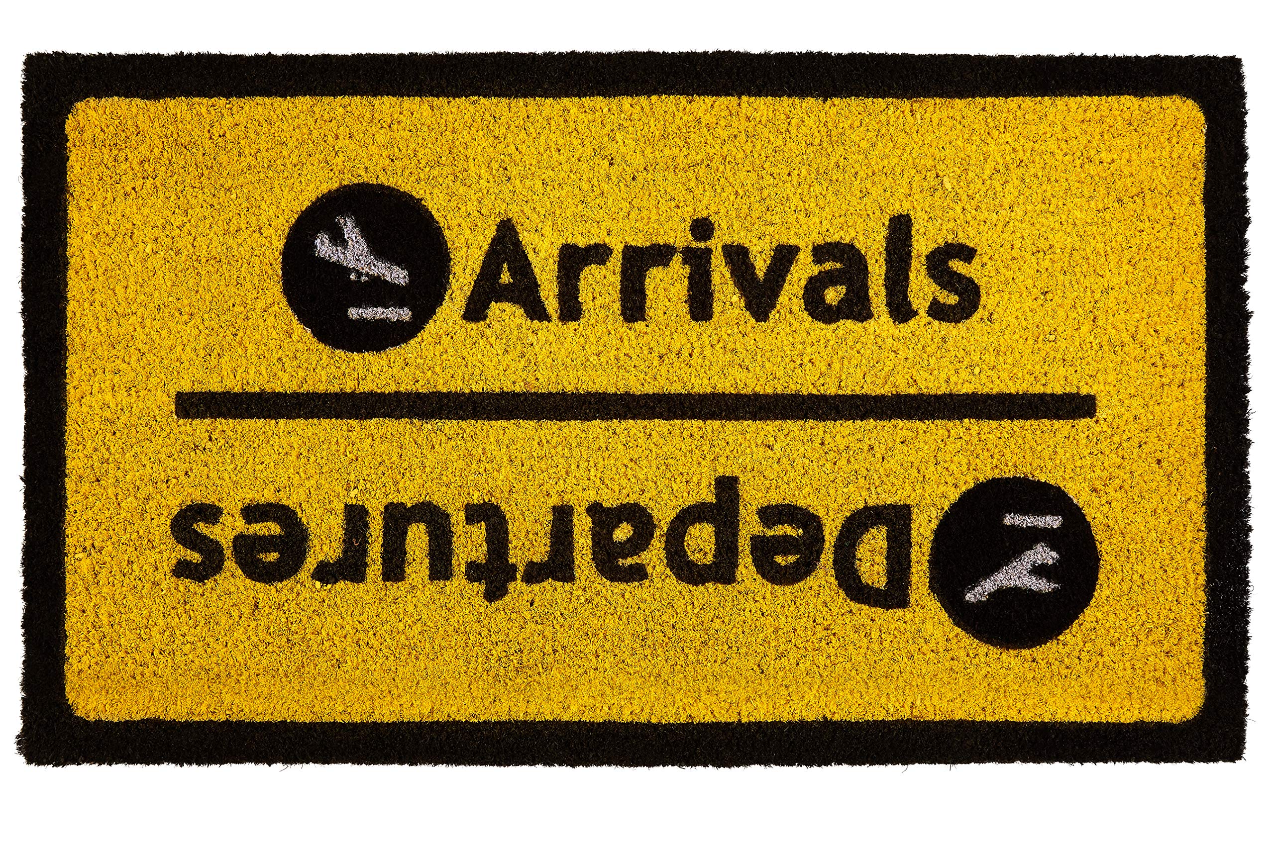Premier Housewares Door mat, Indoor, Non Slip - Arrivals Departure โ image 1