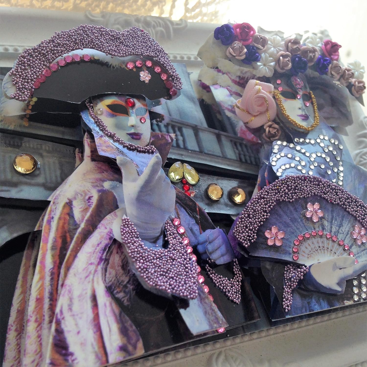 3d Wall Decor Masquerade Mask Handmade