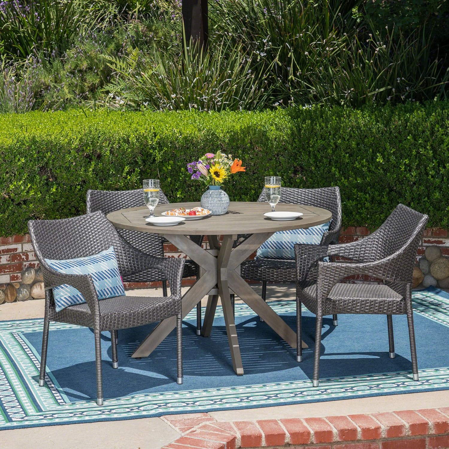 Best Wood Patio Table Dining Set