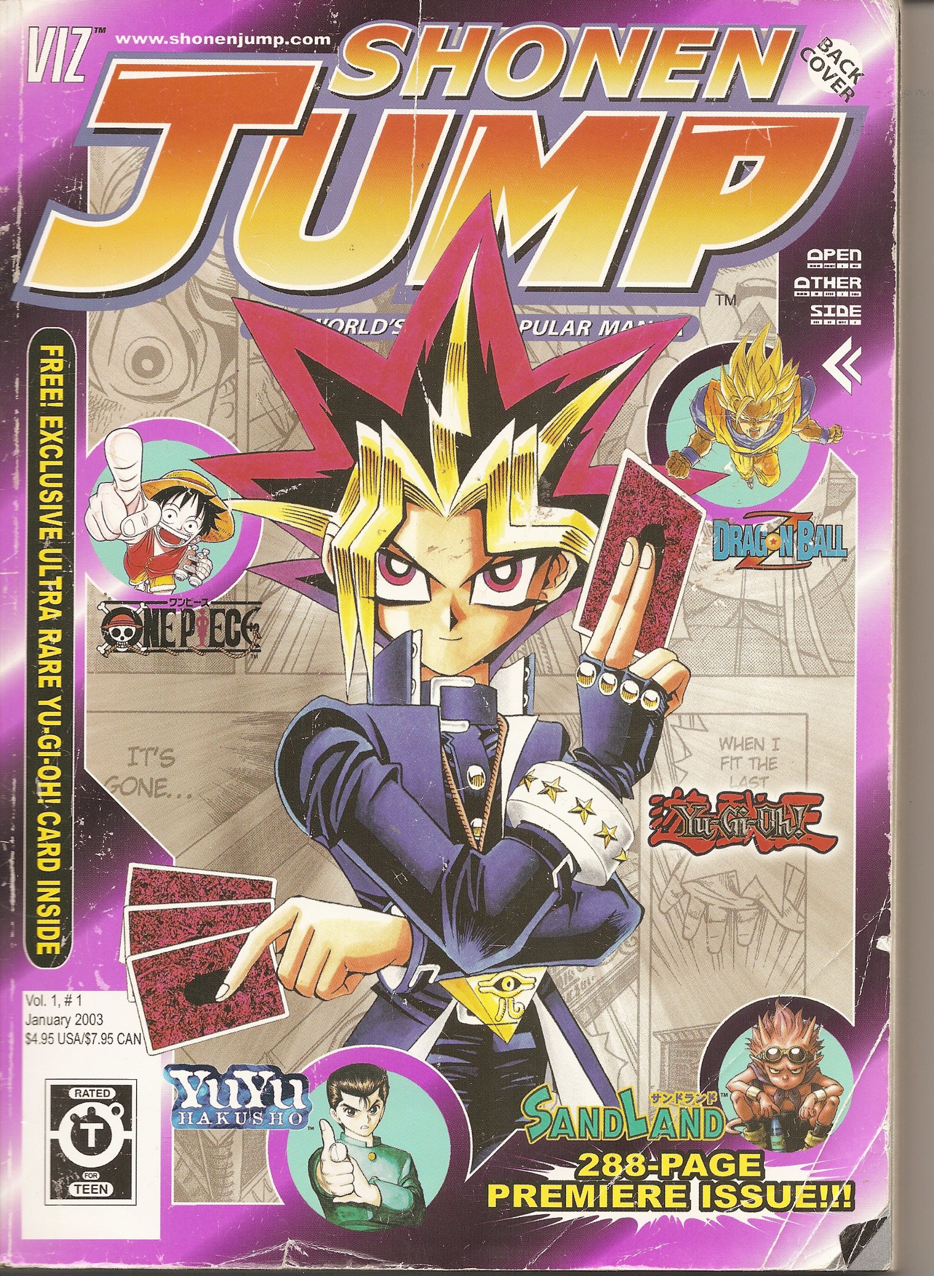 Shonen Jump Shonen Jump Volume 1 Issue 1 Massashi Kishmoto Shueisha Inc Amazon Com Books