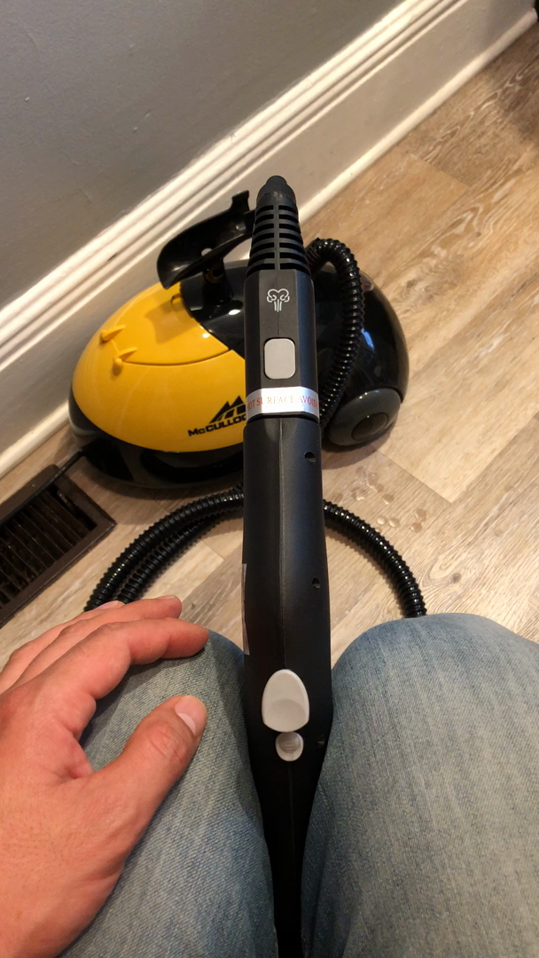 McCulloch MC1275 HeavyDuty Steam Cleaner Handheld Steam