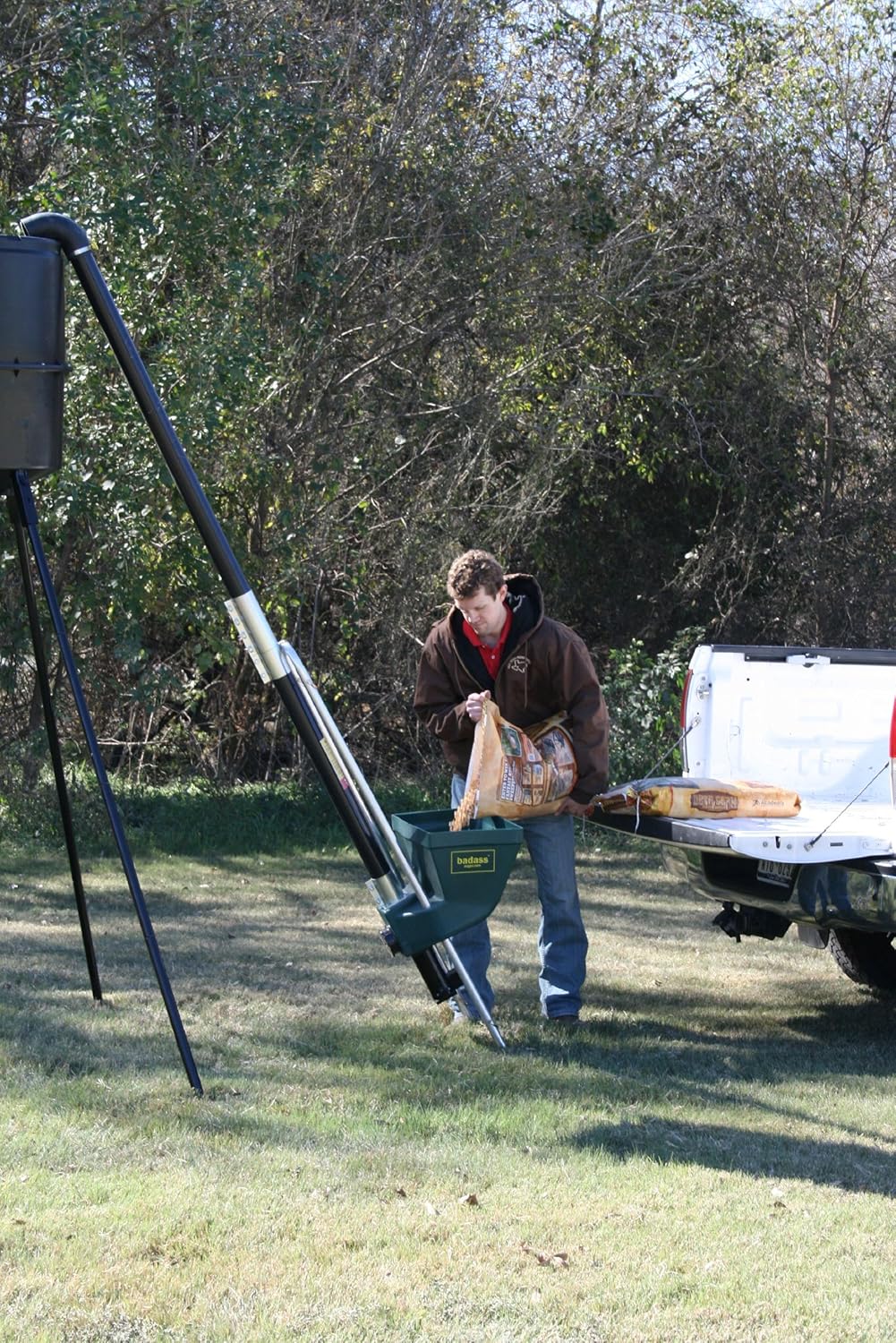 Deer Feeder Filler Fill Feeders Without Breaking A Sweat Or Your