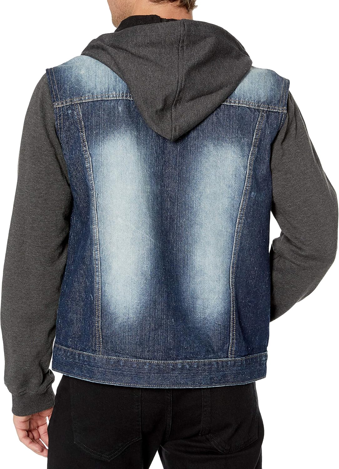 Southpole mens Premium Fashion Denim Jacket: Clothing