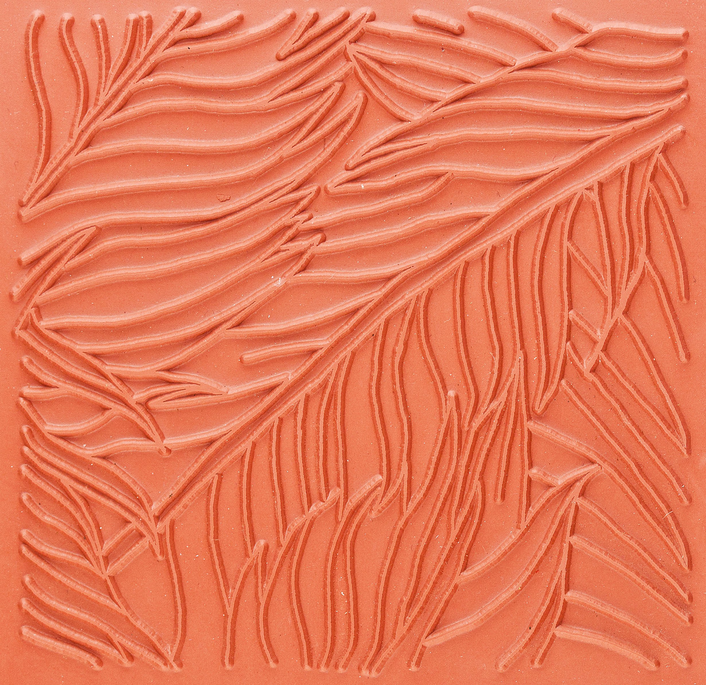 Jewelry Artist Supply Feathers Texture Mat 3" X 3" on Galleon Philippines