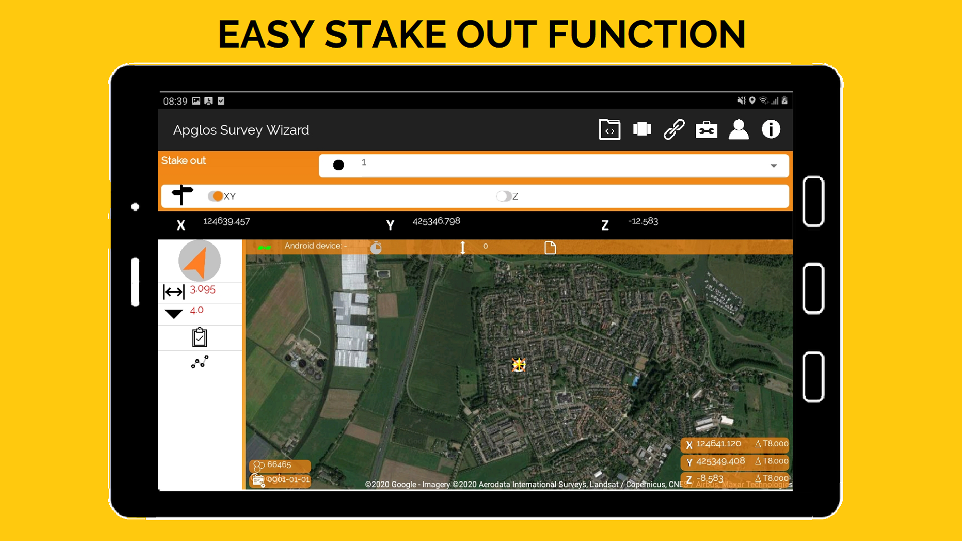 Apglos Survey Wizard easiest land survey app Amazon