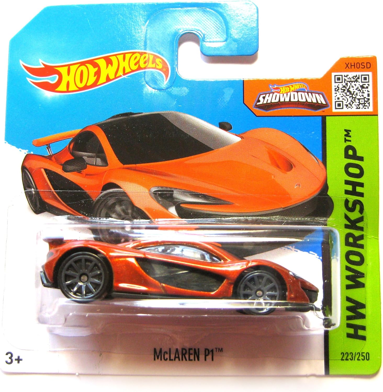 hot wheels mclaren p1 orange
