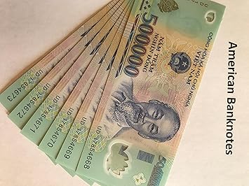 Amazon Com 3 Million Vietnam Dong Vietnamese Dong Currency Collector Vnd Banknotes Posters Prints