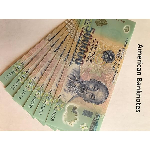 Amazon Com 3 Million Vietnam Dong Vietnamese Dong Currency Collector Vnd Banknotes Posters Prints